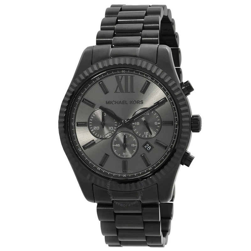Michael Kors Lexington Chronograph Quartz Black Dial Watch MK9154 - Big Daddy Jewelry