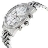 Michael Kors Lexington Chronograph Silver Dial Men's Watch #MK8405 - Big Daddy Jewelry #2