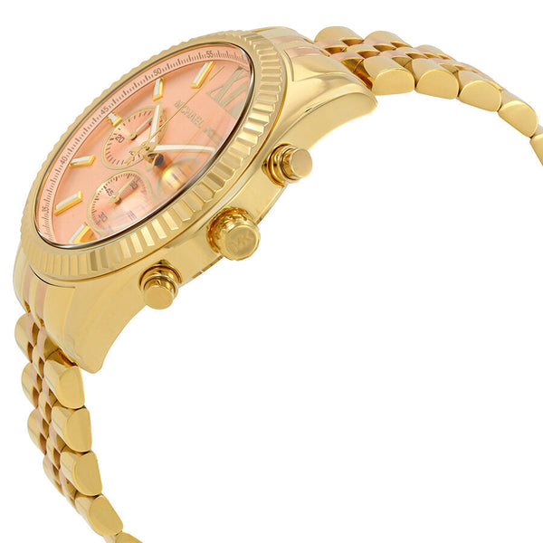 Michael Kors Lexington Rose Gold-tone Dial Ladies Chronograph Watch MK6473 - Big Daddy Jewelry #2