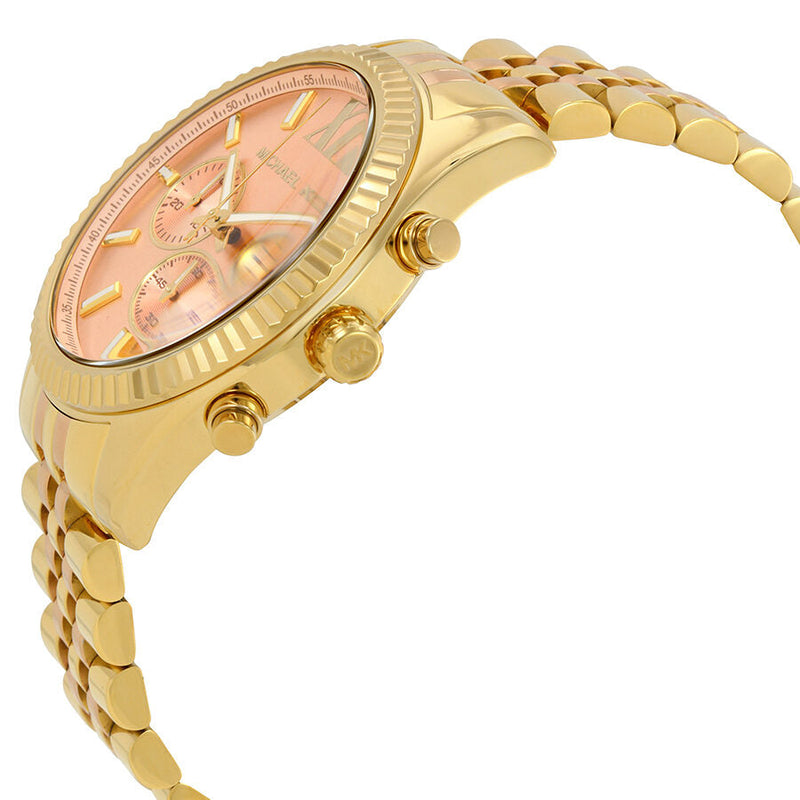 Michael Kors Lexington Rose Gold-tone Dial Ladies Chronograph Watch MK6473 - Big Daddy Jewelry #2