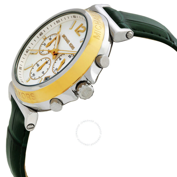 Michael Kors Maren Chronograph Quartz White Dial Ladies Watch MK7498 - Big Daddy Jewelry #2