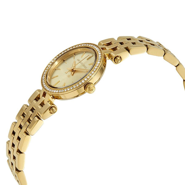 Michael Kors Mini Darci Champagne Dial Gold-tone Ladies Watch #MK3295 - Big Daddy Jewelry #2
