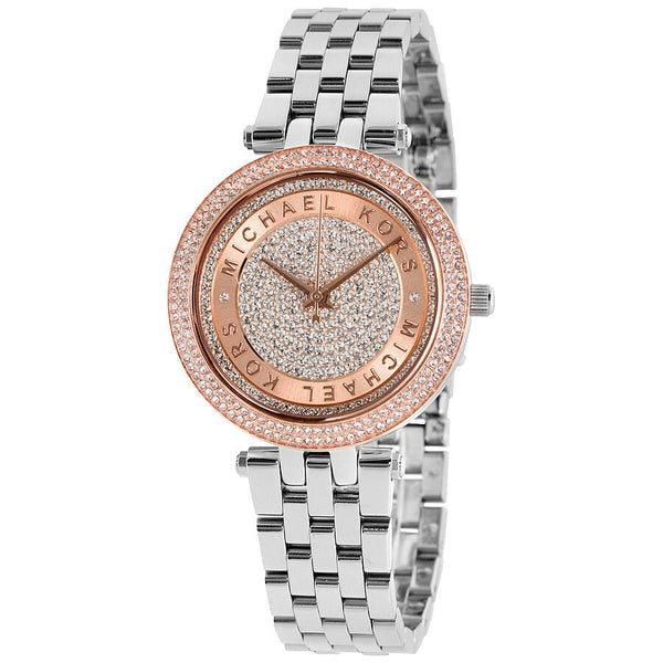 Michael Kors Mini Darci Crystal Pave Dial Ladies Watch MK3446 - Big Daddy Jewelry