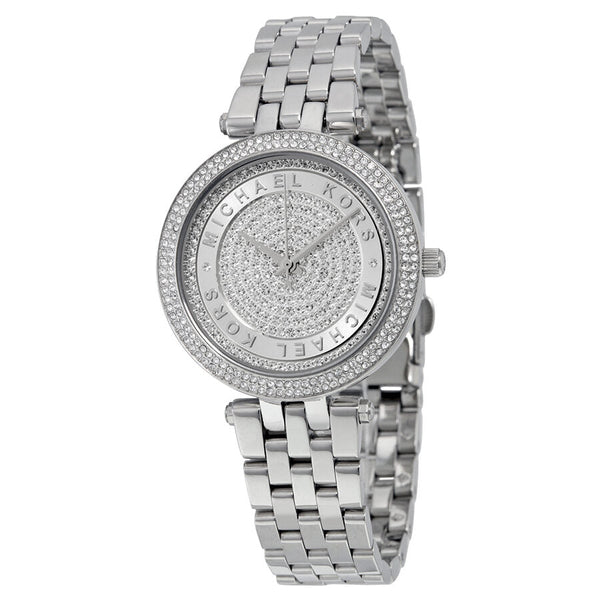 Michael Kors Mini Darci Crystal Pave Dial Stainless Steel Ladies Watch MK3476 - Big Daddy Jewelry