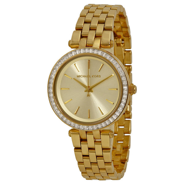 Michael Kors Mini Darci Gold Sunray Dial Ladies Watch MK3365 - Big Daddy Jewelry