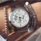 Michael Kors Runway Chronograph Silver Men's Watch MK8086 - Big Daddy Jewelry #9
