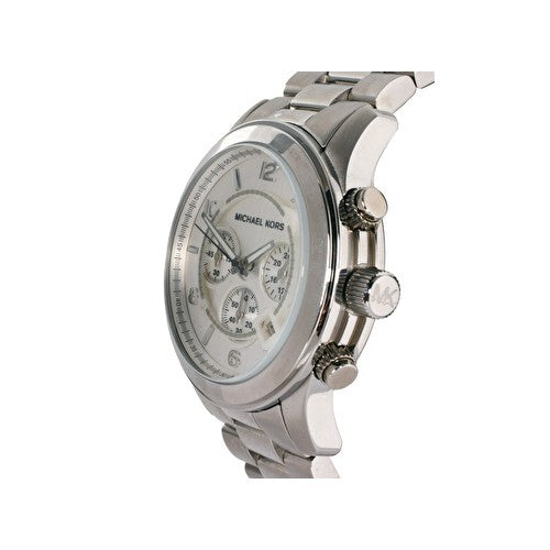 Michael Kors Runway Chronograph Silver Men's Watch MK8086 - Big Daddy Jewelry #4
