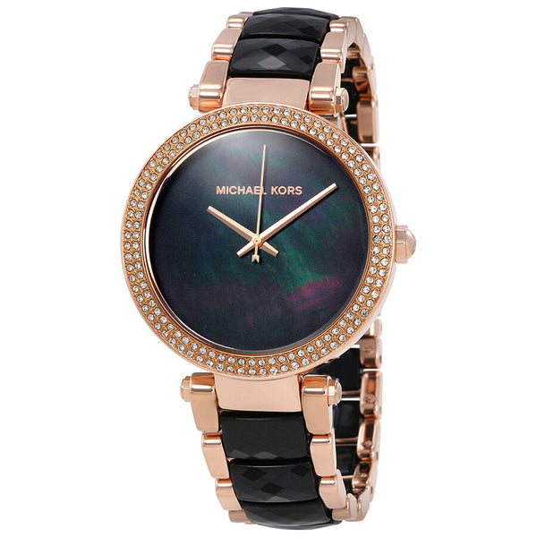 Michael Kors Parker Black Dial Ladies Watch MK6414 - Big Daddy Jewelry