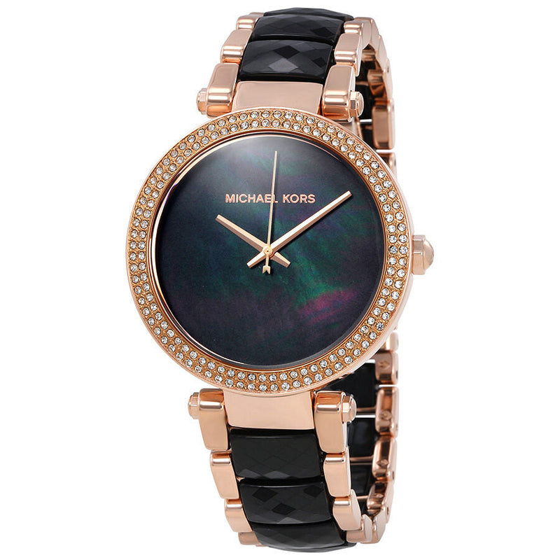 Michael Kors Parker Black Dial Ladies Watch MK6414 - Big Daddy Jewelry