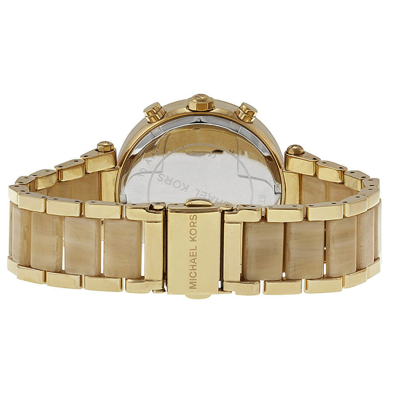 Michael Kors Parker Chronograph Champagne Dial Ladies Watch #MK5632 - Big Daddy Jewelry #3