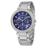Michael Kors Parker Chronograph Navy Dial Ladies Watch #MK6117 - Big Daddy Jewelry