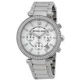 Michael Kors Parker Chronograph Silver Dial Ladies Watch #MK5353 - Big Daddy Jewelry