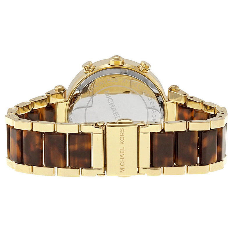 Michael Kors Parker Chronograph Gold Dial Ladies Watch #MK5688 - Big Daddy Jewelry #3