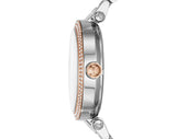 Michael Kors Parker Rose Gold and Silver Ladies Watch MK6314 - Big Daddy Jewelry #2
