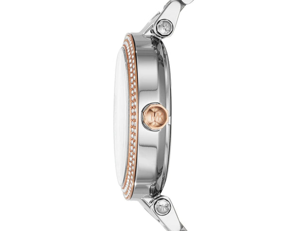 Michael Kors Parker Rose Gold and Silver Ladies Watch MK6314 - Big Daddy Jewelry #2