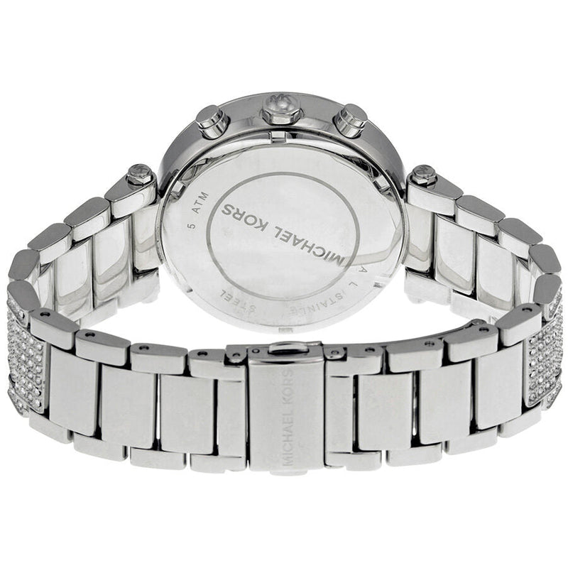 Michael Kors Parker Mother of Pearl Dial Crystals Steel Ladies Watch MK5572 - Big Daddy Jewelry #3
