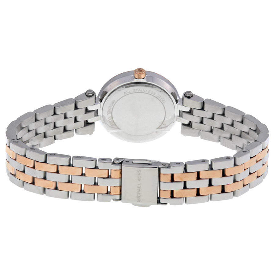 Michael Kors Petite Darci Silver Dial Two-tone Ladies Watch MK3298