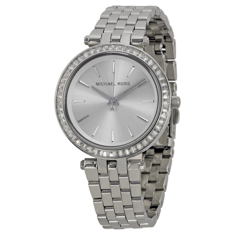 Michael Kors Petite Darci Silver Dial Steel Ladies Watch MK3364 - Big Daddy Jewelry