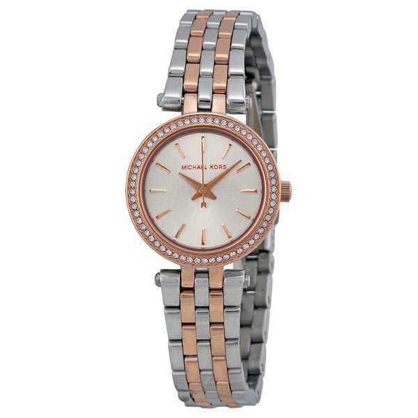 Michael Kors Petite Darci Silver Dial Two-tone Ladies Watch MK3298 - Big Daddy Jewelry