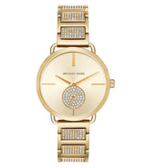 Michael Kors Portia Pave Gold Dial Ladies Watch MK3852 - Big Daddy Jewelry