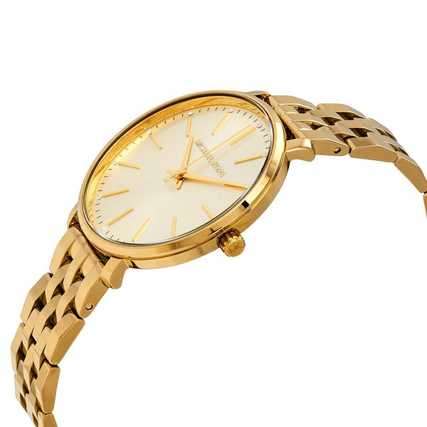 Michael Kors Pyper Crystal Yellow Gold-tone Dial Ladies Watch MK3898 - Big Daddy Jewelry #2