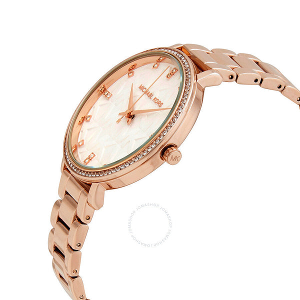 Michael Kors Pyper Quartz Crystal White Dial Ladies Watch MK4594 - Big Daddy Jewelry #2