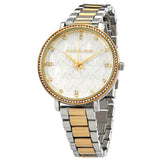 Michael Kors Pyper Quartz Crystal White Dial Ladies Watch MK4595 - Big Daddy Jewelry