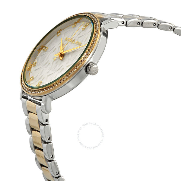 Michael Kors Pyper Quartz Crystal White Dial Ladies Watch MK4595 - Big Daddy Jewelry #2