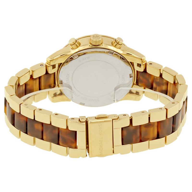 Michael Kors Ritz Chrongraph Champagne Dial Ladies Watch MK6322 - Big Daddy Jewelry #3