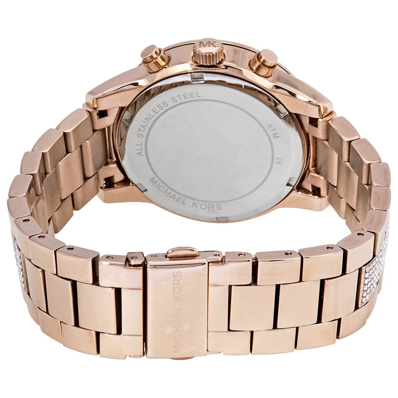 Michael Kors Ritz Pave Chronograph Crystal Ladies Watch MK6485 - Big Daddy Jewelry #3