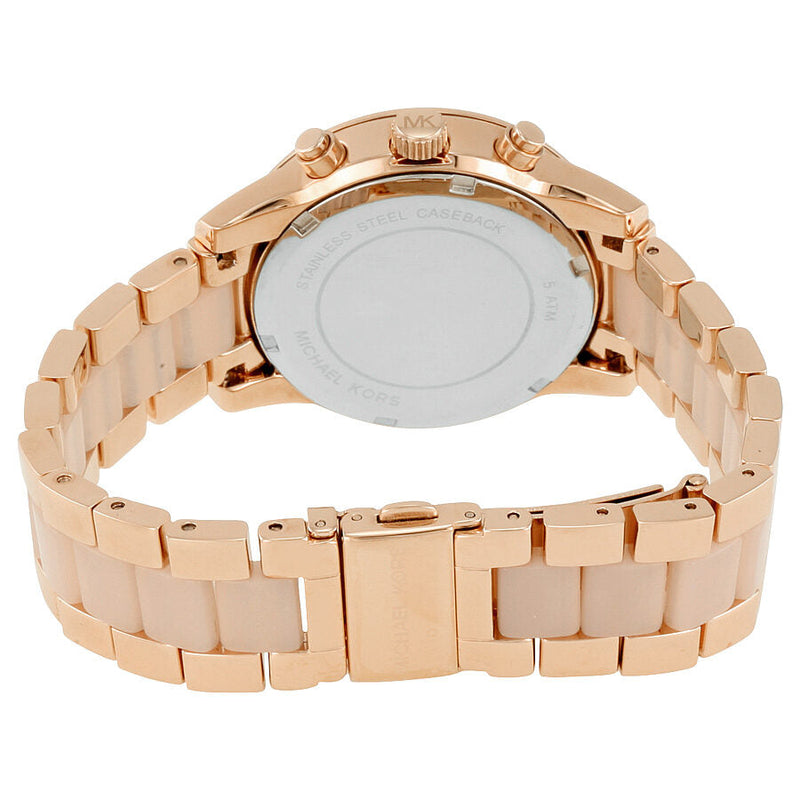 Michael Kors Ritz Quartz Chronograph Rose Dial Ladies Watch MK6307 - Big Daddy Jewelry #3
