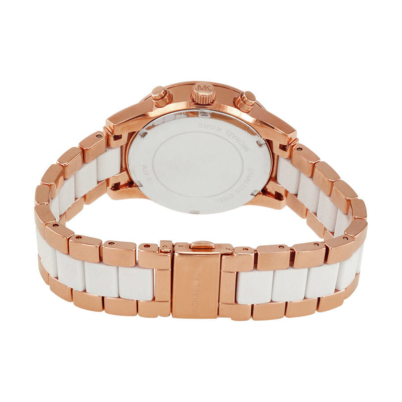 Michael Kors Ritz Quartz Chronograph White Dial Ladies Watch MK6324 - Big Daddy Jewelry #3