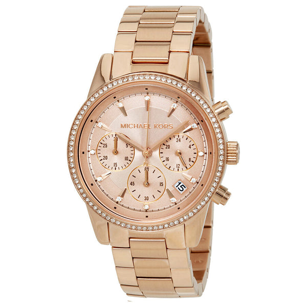 Michael Kors Ritz Rose Dial Ladies Watch MK6357 - Big Daddy Jewelry