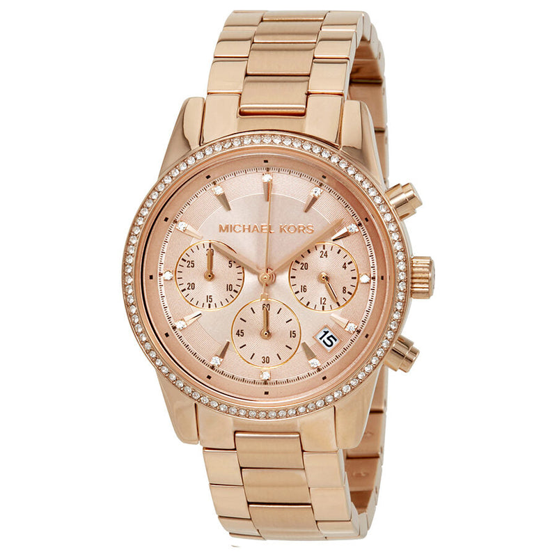 Michael Kors Ritz Rose Dial Ladies Watch MK6357 - Big Daddy Jewelry