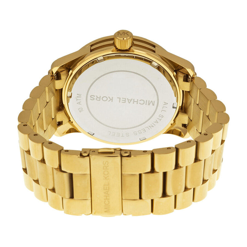 Michael Kors Runway Gold Dial Crystal Ladies Watch #MK5706 - Big Daddy Jewelry #3