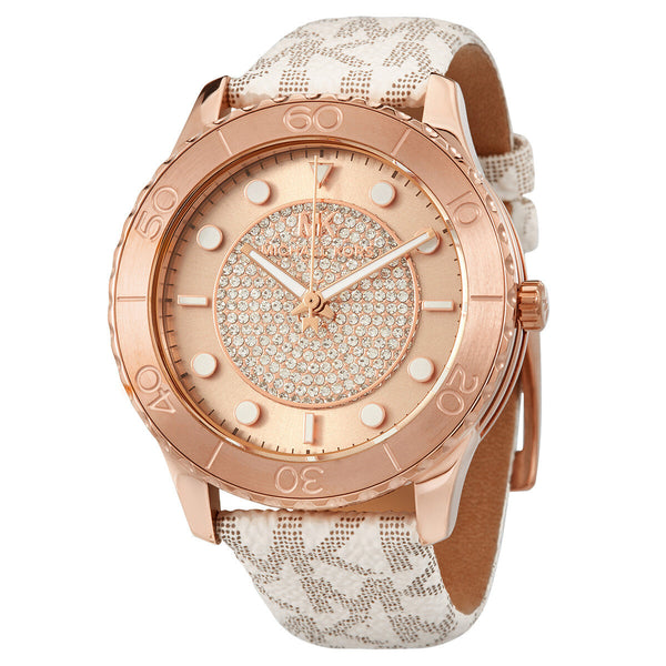 Michael Kors Runway Quartz Rose Dial Ladies Watch MK6980 - Big Daddy Jewelry