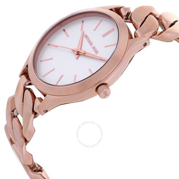 Michael Kors Runway Quartz White Dial Ladies Watch MK7473 - Big Daddy Jewelry #2