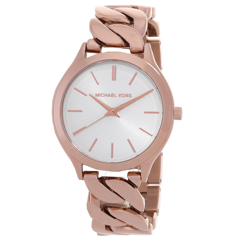 Michael Kors Runway Quartz White Dial Ladies Watch MK7473 - Big Daddy Jewelry