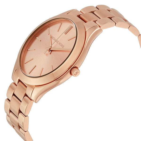 Michael Kors Runway Rose Dial Rose Gold-tone Unisex Watch #MK3197 - Big Daddy Jewelry #2