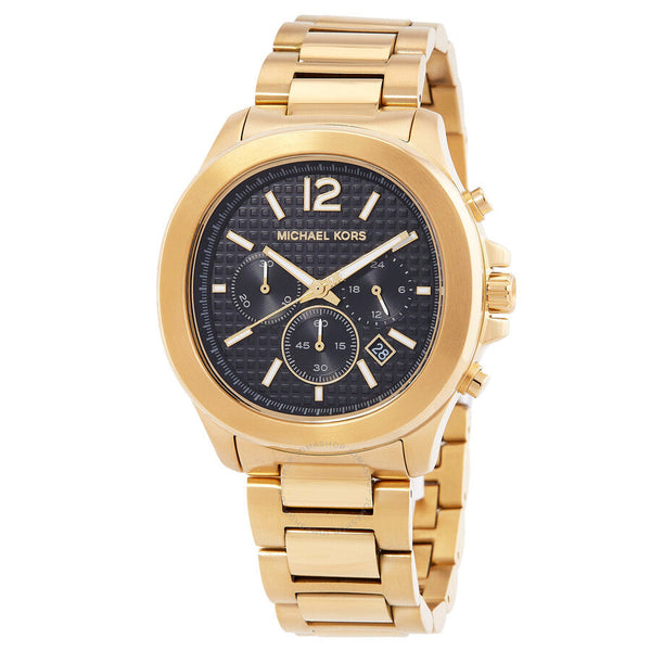 Michael Kors Sage Chronograph Quartz Black Dial Men's Watch MK9192 - Big Daddy Jewelry