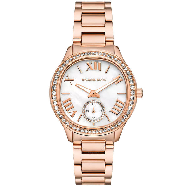 Michael Kors Sage Mother of Pearl Dial Ladies Watch MK4806 - Big Daddy Jewelry