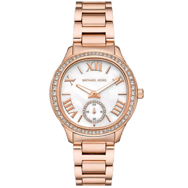 Michael Kors Sage Mother of Pearl Dial Ladies Watch MK4806 - Big Daddy Jewelry