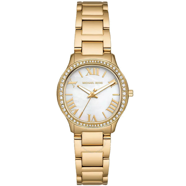 Michael Kors Sage Pavé Mother of Pearl Dial Ladies Watch MK4822 - Big Daddy Jewelry