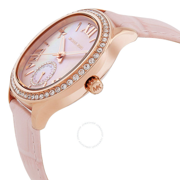 Michael Kors Sage Pave Mother of Pearl Dial Ladies Watch MK4820 - Big Daddy Jewelry #2