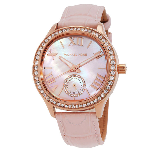 Michael Kors Sage Pave Mother of Pearl Dial Ladies Watch MK4820 - Big Daddy Jewelry