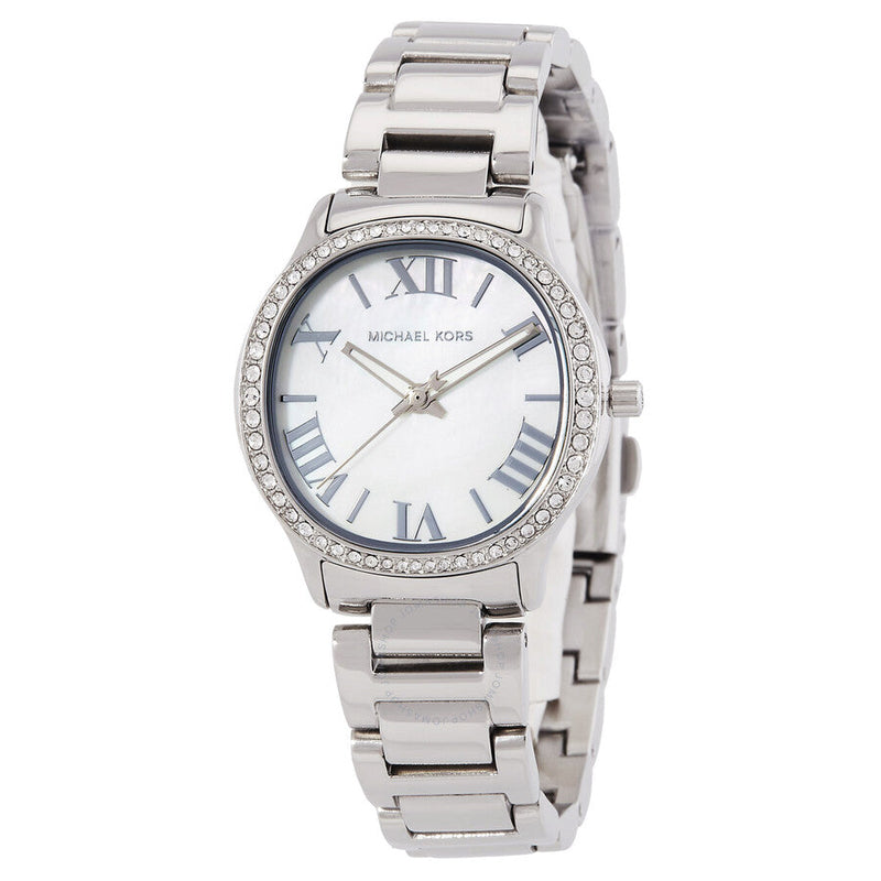 Michael Kors Sage Quartz Mother of Pearl Dial Ladies Watch MK4824 - Big Daddy Jewelry