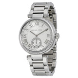 Michael Kors Skylar Silver Dial Stainless Steel Ladies Watch MK5866 - Big Daddy Jewelry