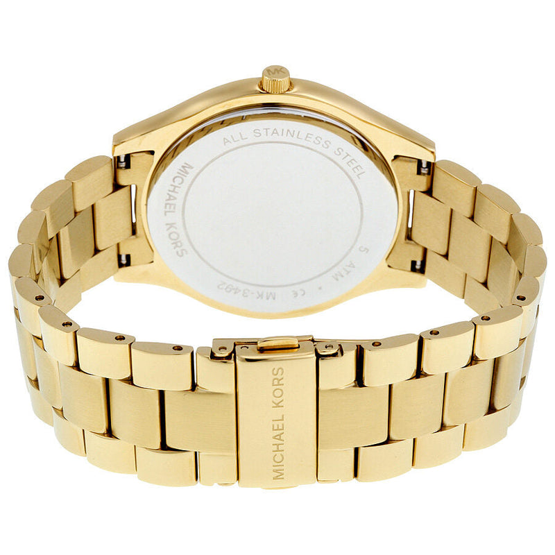 Michael Kors Slim Runway Blue Mother of Pearl Dial Ladies Watch MK3492 - Big Daddy Jewelry #3