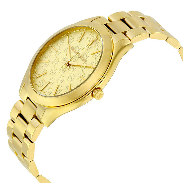 Michael Kors Slim Runway Champagne Dial Ladies Watch #MK3335 - Big Daddy Jewelry #2