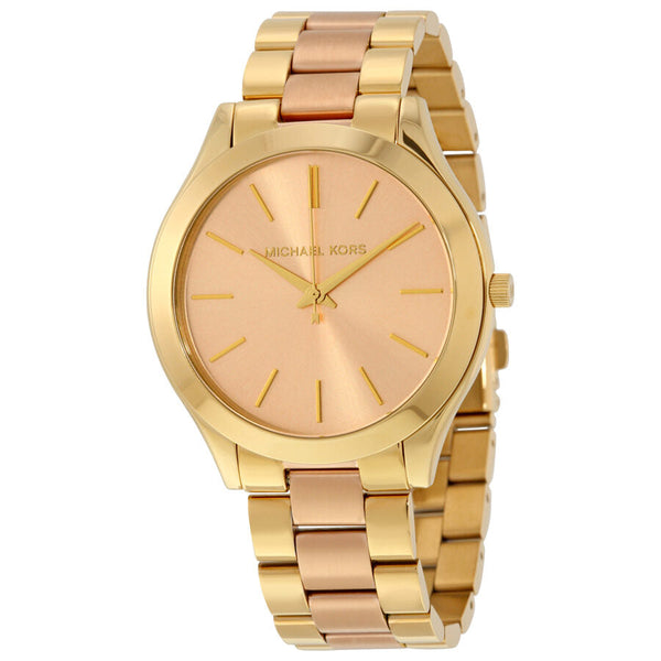 Michael Kors Slim Runway Pink Dial Ladies Watch MK3493 - Big Daddy Jewelry